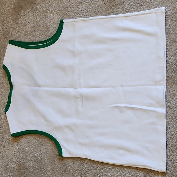 Truth Soul Armor XL white & green v-neck tank top - Picture 4 of 4